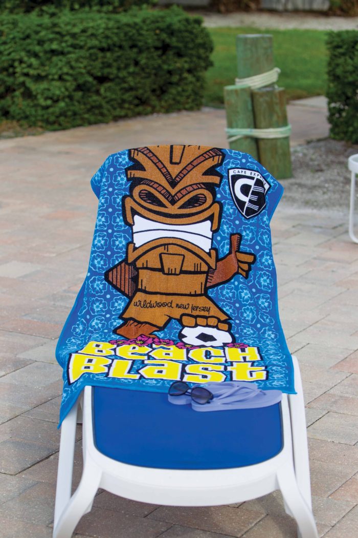 Custom Fiber Reactive Beach Towel - Image 3