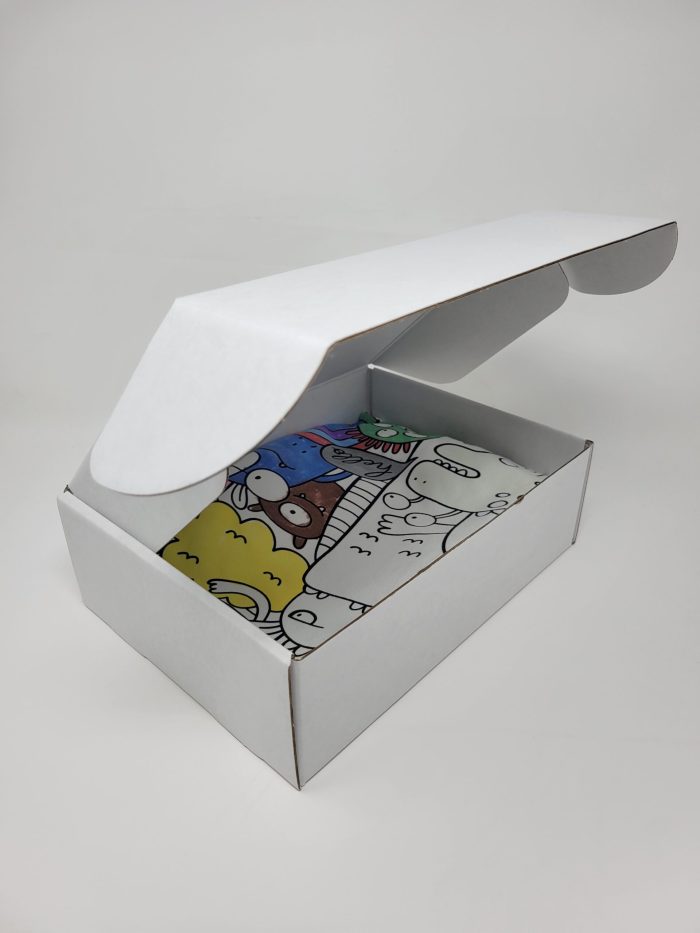 Screen Printed Custom Product Box - Color Splash - Image 2