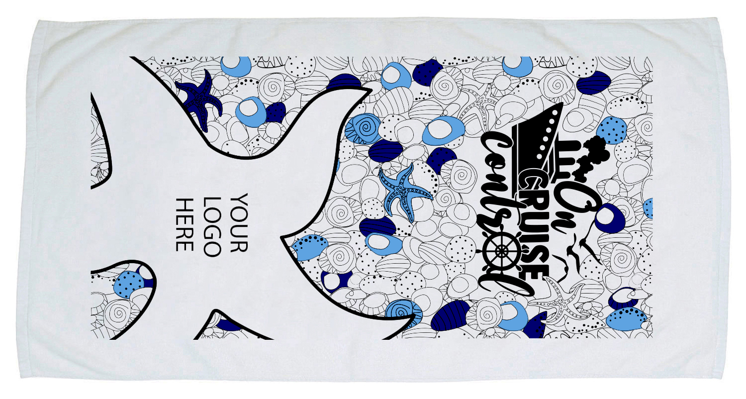 Color Splash Towel Design - Cruise Control