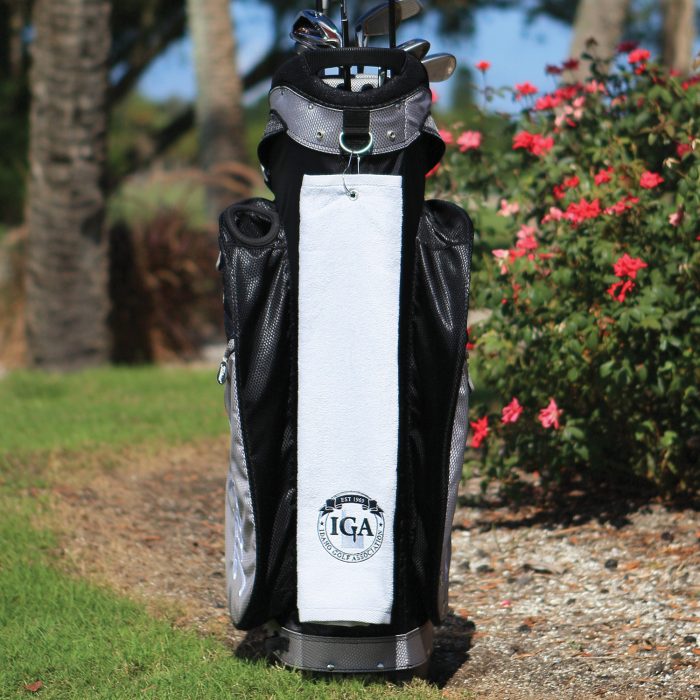 Diamond Collection Golf Towel with Tri-Fold Grommet