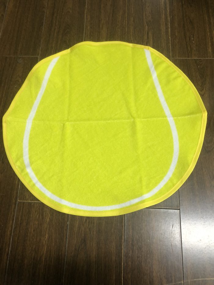 Fiber Reactive Tennis Ball Shaped Sport Towel - Image 4