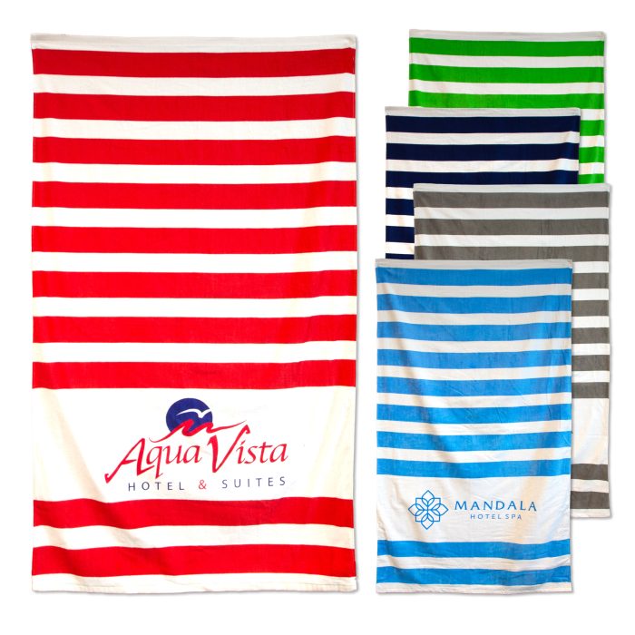 Sandbar Stripe Beach Towel