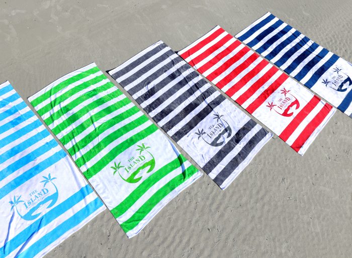 Sandbar Stripe Beach Towel - Image 6