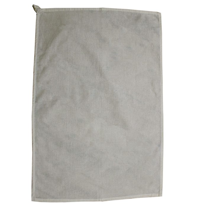 Tea Towel Flour Sack with Loop  - 18" x 28" - Image 4